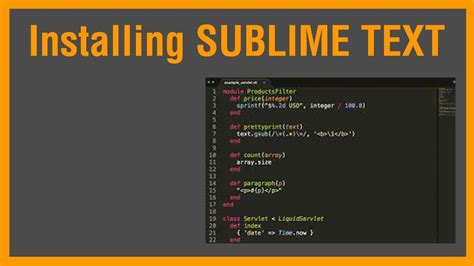 Costless Get of Moveable Sublimetext 3